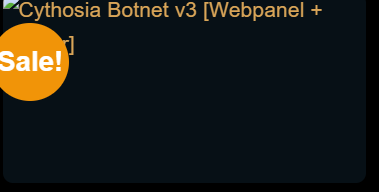 Cythosia Botnet v3 [Webpanel + Builder]