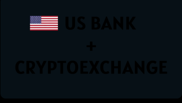 Buy Combo US bank + crypto exchange same names